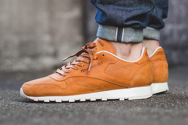 Reebok Classic Leather Lux PW Rusty Beige pas cher (3)