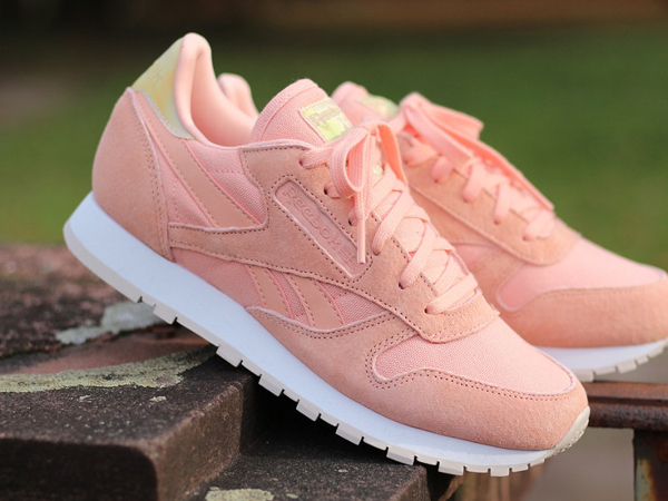 reebok classic leather rose daim off 63 