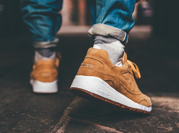 Saucony Shadow 6000 Suede Irish Coffee Whiskey Gum (3)