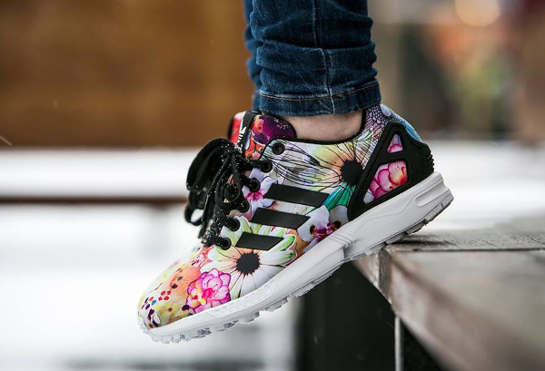 adidas zx flux floral pas cher