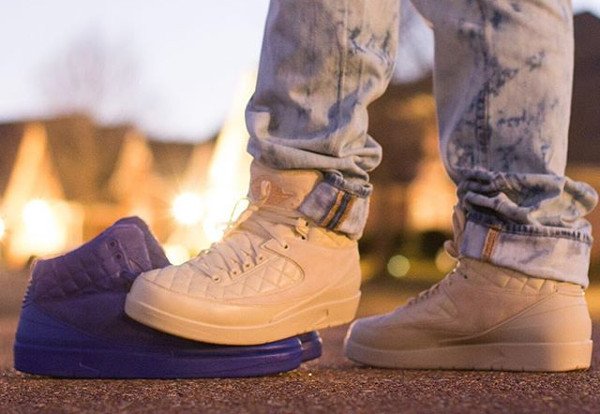 Air Jordan 2 Just Don Quilted pas cherBeach (2)