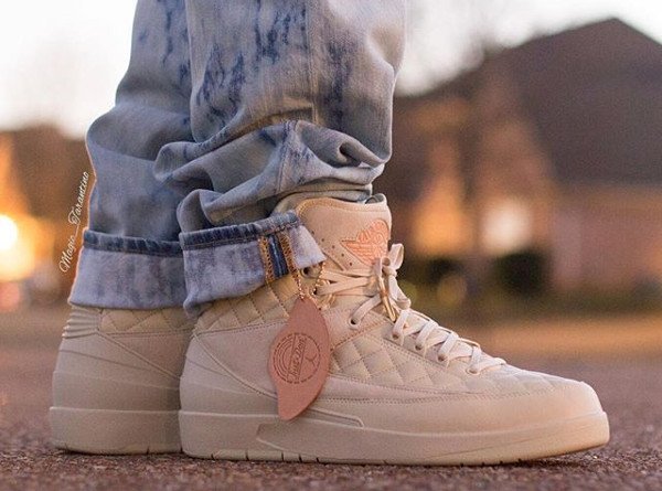 Air Jordan 2 Just Don Quilted pas cherBeach (4)