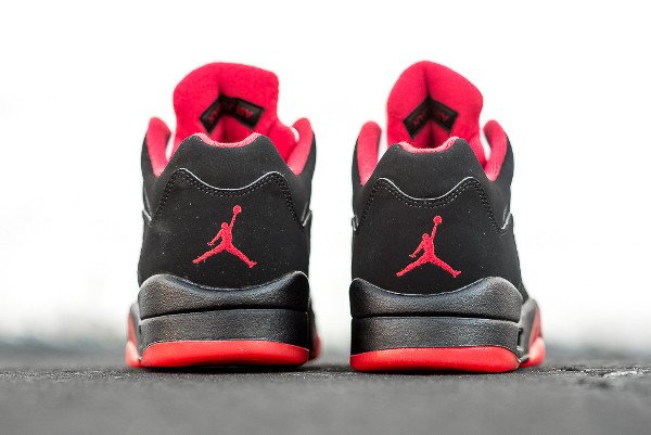 Air Jordan 5 Retro Low Black Gym Red (10)