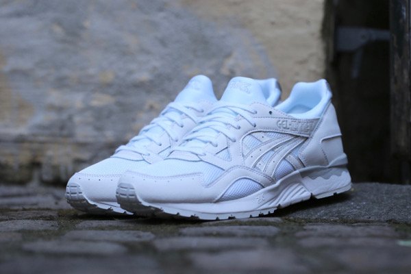 asics gel lyte v blanche et rouge