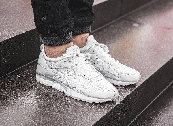 asics gel lyte 5 blanche et grise