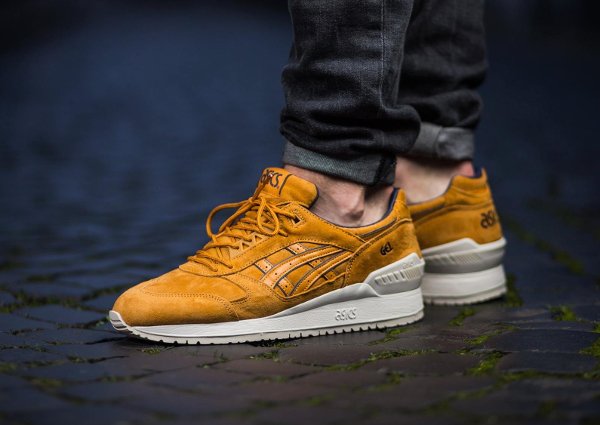 Basket Asics Gel Respector Suede Tonal Tan pas cher