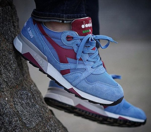 Diadora N9000 Silver Lake Blue - @n1x0n_91