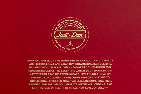 Don C x Air Jordan 2 Retro 'Beach' boîte (1)