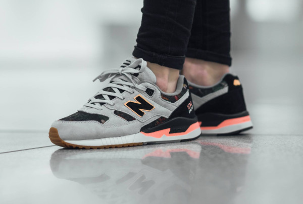 new balance suede femme