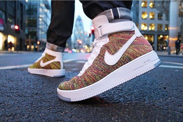 Nike Air Force 1 Ultra Flyknit Multicolor pas cher (2)