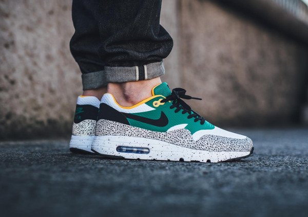 Nike Air Max 1 Ultra Essential Safari Emerald Green pas cher (1)