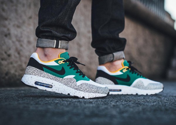 Nike Air Max 1 Ultra Essential Safari Emerald Green pas cher (3)