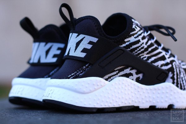 Nike Wmns Air Huarache Ultra JCRD Black White (femme) (2)