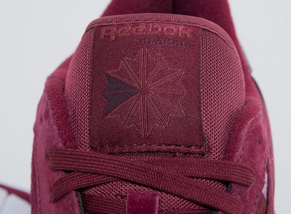 Reebok Classic Leather NP Burgundy Triathlon Red (2)