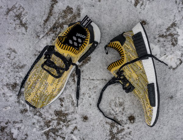 Adidas NMD Runner Primeknit Nomad Yellow Camo (2)