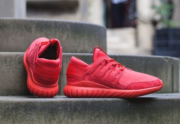 Adidas tubular radial rouge deals