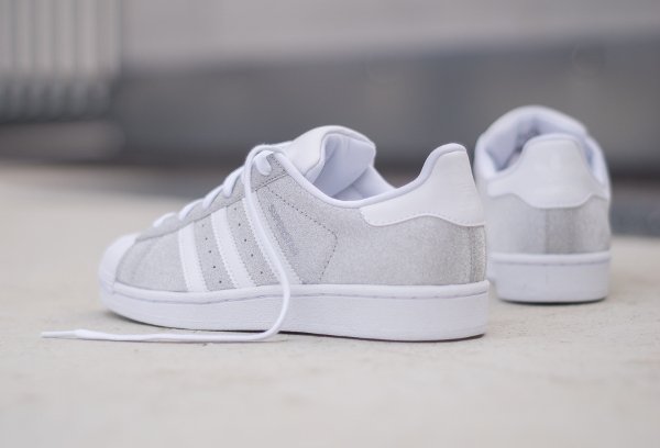 Adidas Superstar W paillette argenté (femme) (5)