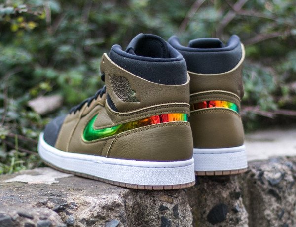 Air Jordan 1 Retro High Nouveau Militant Green (5)