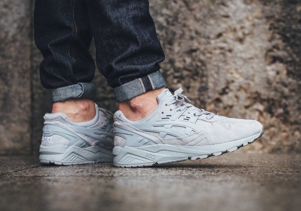 Asics Gel Kayano Ocean Light Grey pas cher (2)