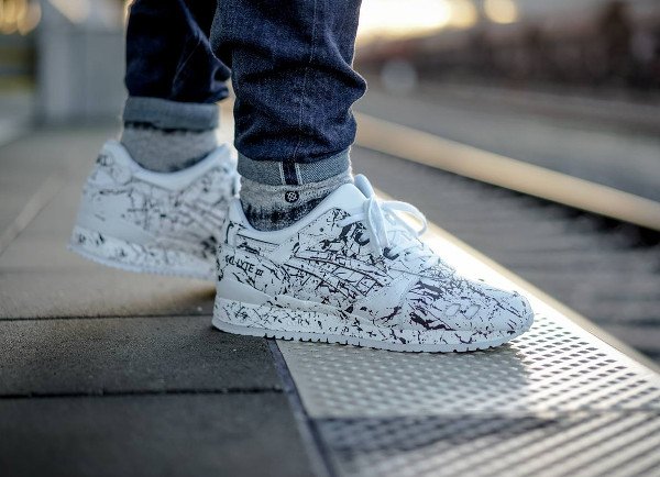 Asics Gel Lyte 3 Marble White pas cher