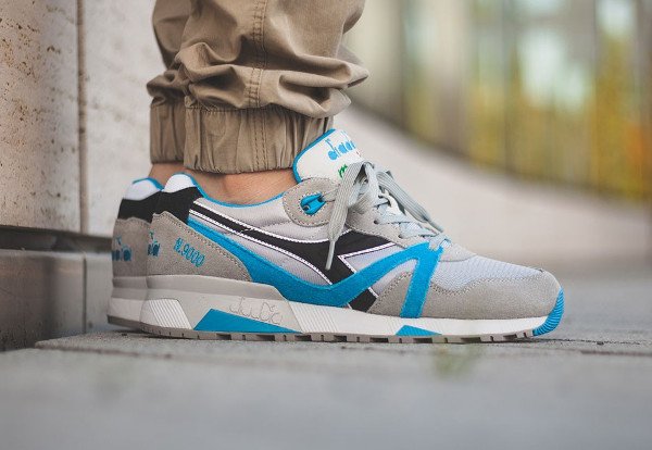 Diadora N9000 NYL Blue Angel Falls pas cher (1)