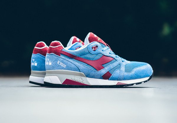 Diadora N9000 Silver Lake Blue Tibetan (Made in Italy) (1)