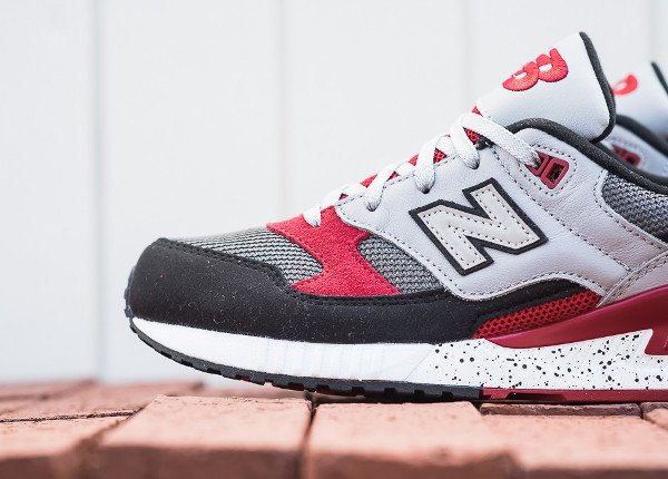 This New Balance 991 is Dark and BroodingPSB Grey Red White (3)