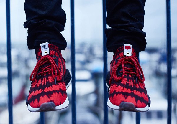 Nice Kicks x Adidas Consortium NMD Runner Primeknit Red & Black (5)