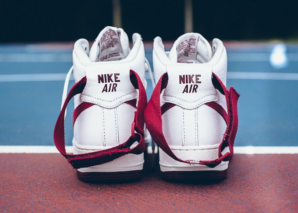 Nike Air Force 1 Hi Retro QS Summit White Team Red (3)