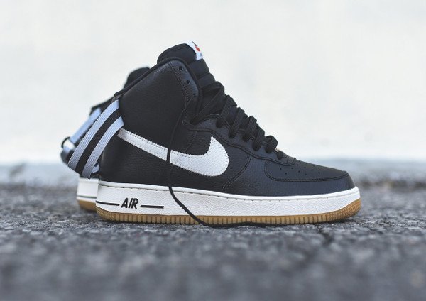 Nike Air Force 1 High 07 Black Wolf Grey Gum (1)