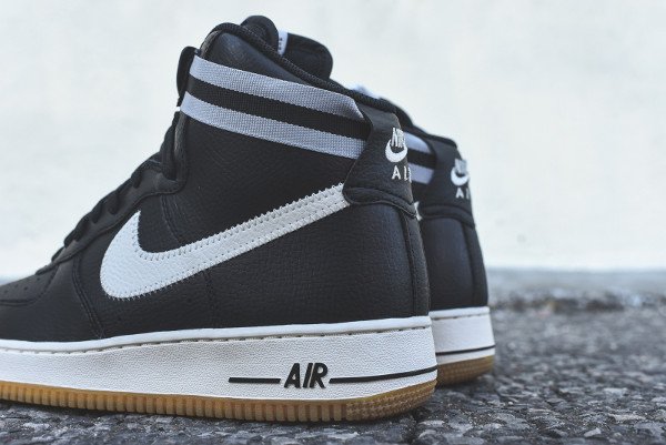 Nike Air Force 1 High 07 Black Wolf Grey Gum (6)