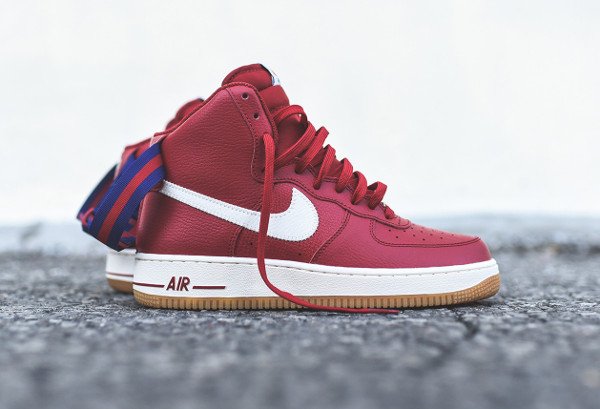 Nike Air Force 1 High 07 Gym Red Gum (1)