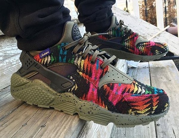 Nike Air Huarache ID Pendleton - @gb_the_time_traveler