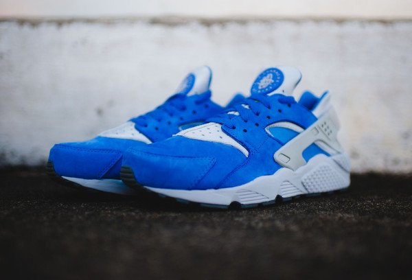 Nike Air Huarache Run PRM Varsity Royal Wolf Grey (1)