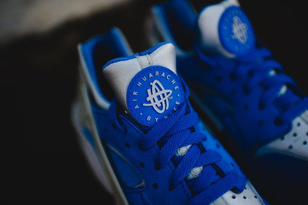 Nike Air Huarache Run PRM Varsity Royal Wolf Grey (6)