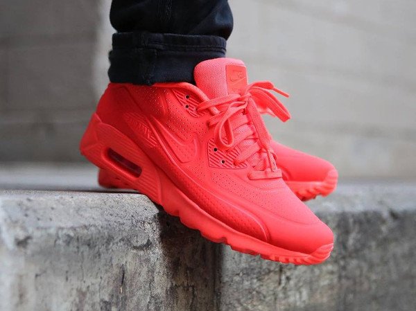 Nike Air Max 90 Ultra Moire Bright Crimson pas cher (1)