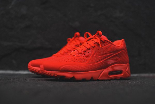 Nike Air Max 90 Ultra Moire Bright Crimson pas cher (2)