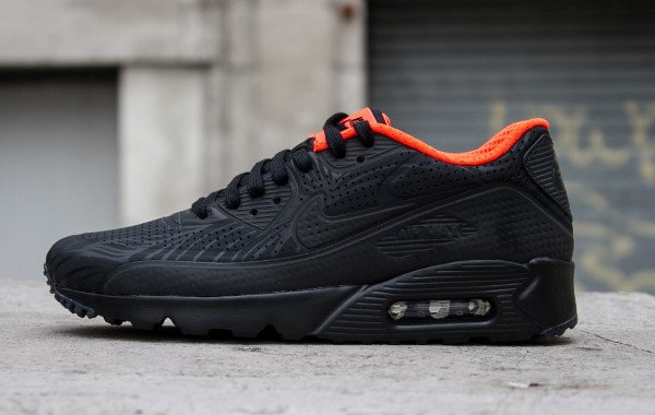 Nike Air Max 90 Ultra Moire FB Black Anthracite Total Crimson (1)