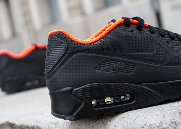 Nike Air Max 90 Ultra Moire FB Black Anthracite Total Crimson (5)