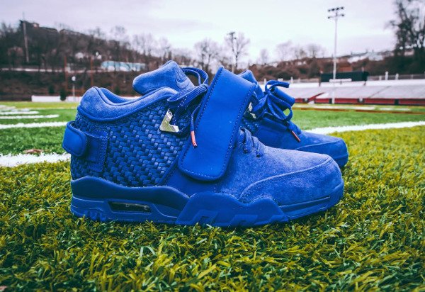 Nike Air Trainer Victor Cruz bleue Rush Blue Gym Red (2)