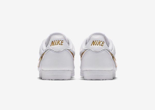 Nike Cortez QS White Metallic Gold (4)