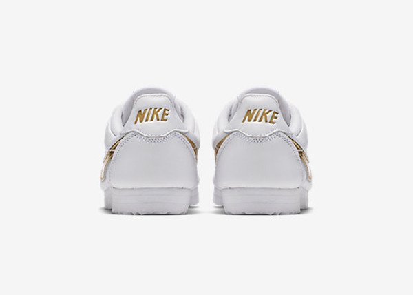 Nike Cortez QS White Metallic Gold (4)