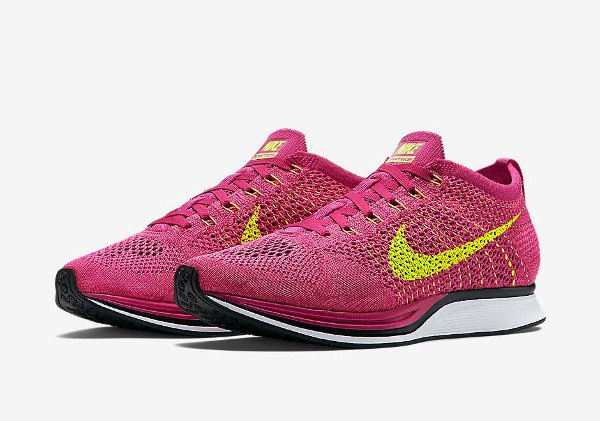 Nike Flyknit Racer Pink Flash