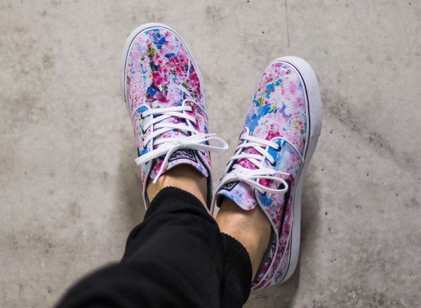 Nike SB Janoski Canvas Cherry Blossom Dynamic Pink pas cher (4)