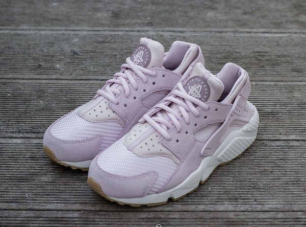 Nike Wmns Air Huarache Textile Bleached Lilac (8)