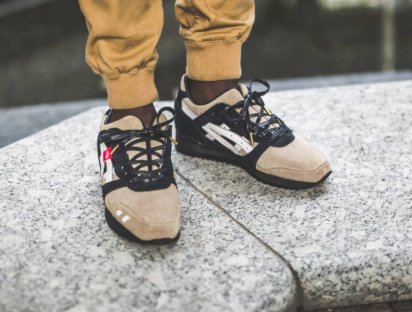 asics gel lyte x the north face