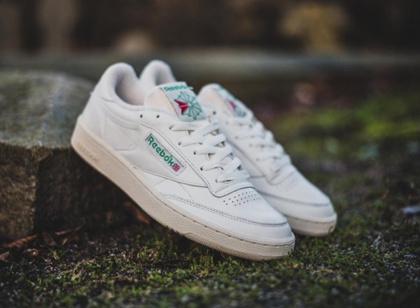 Reebok Club C 85 Vintage OG Chalk White Green 2016 (1)