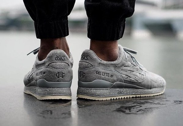 Reigning Champ x Asics Gel Lyte 3 Grey pas cher (3)