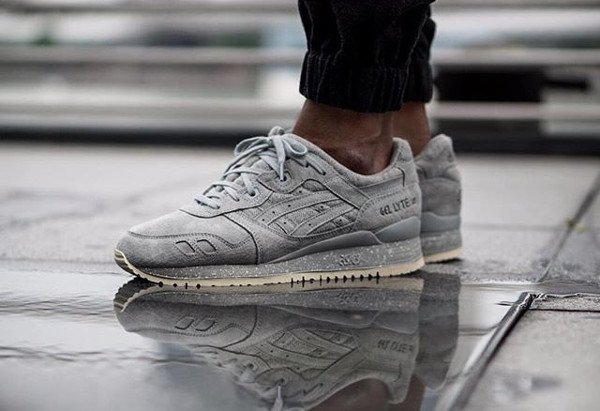 Reigning Champ x Asics Gel Lyte 3 minimalisme et details