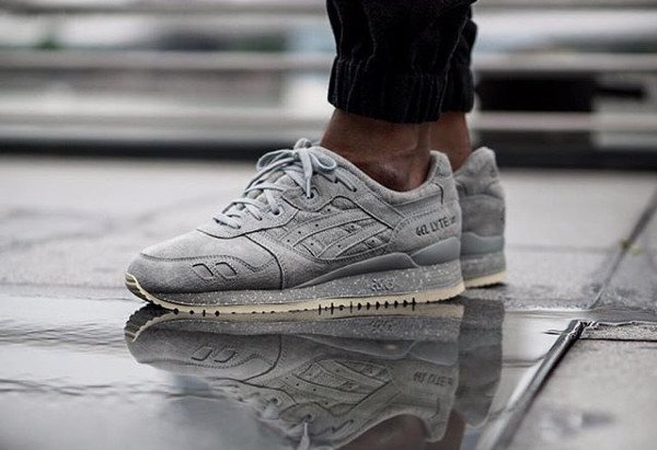 Reigning Champ x Asics Gel Lyte 3 Grey pas cher (4)